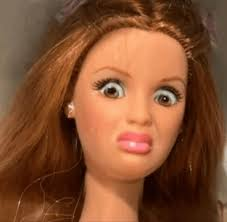 disgusted barbie meme meme image