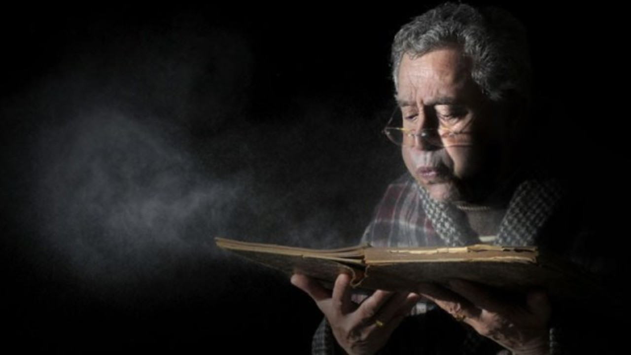 blowing dust off book meme meme image