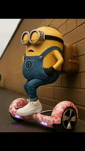 minion on hoverboard meme meme image