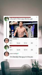 justin gaethje meme guy in the pic meme image