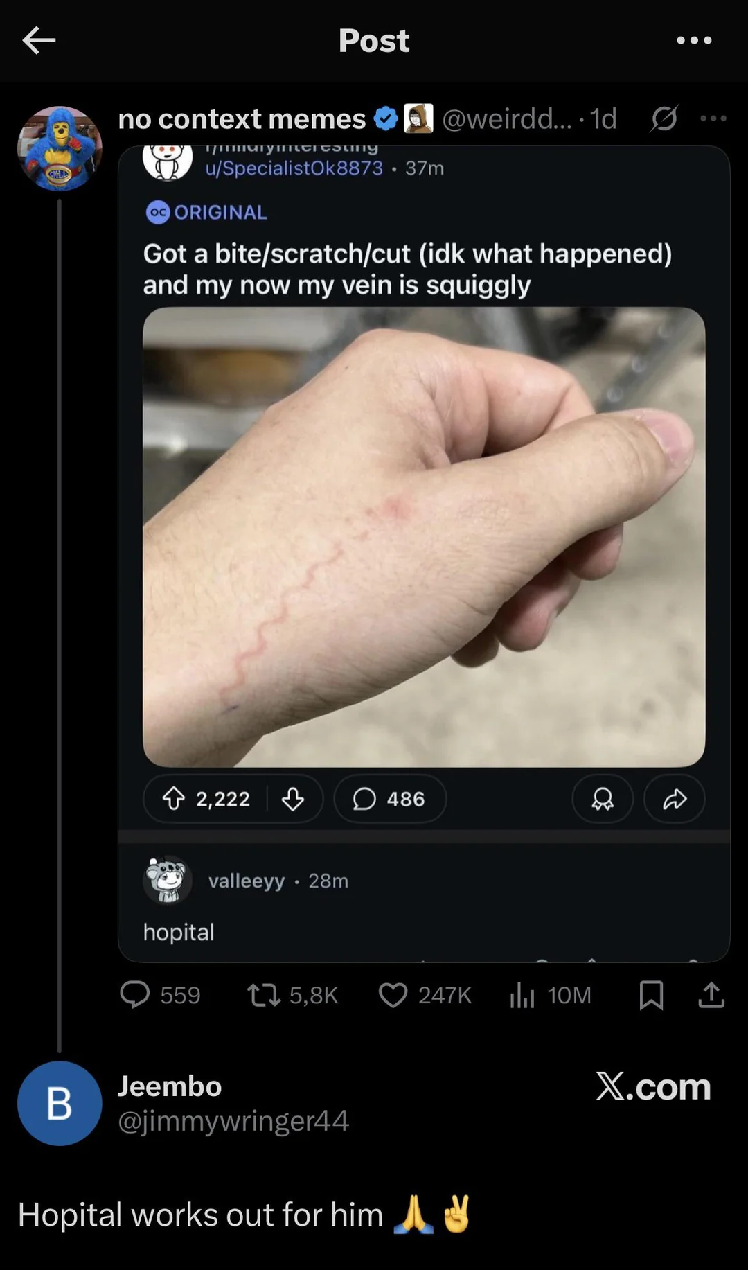 hopital meme meme image