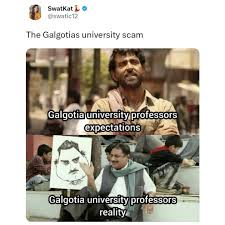 galgotias university meme meme image