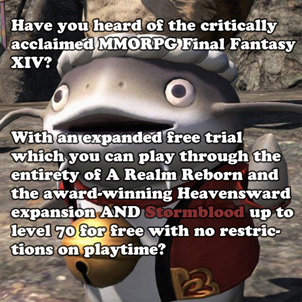 ffxiv free trial meme meme image