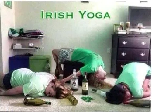 irish yoga meme meme image