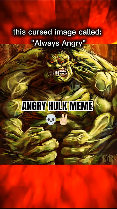 hulk mad meme meme image