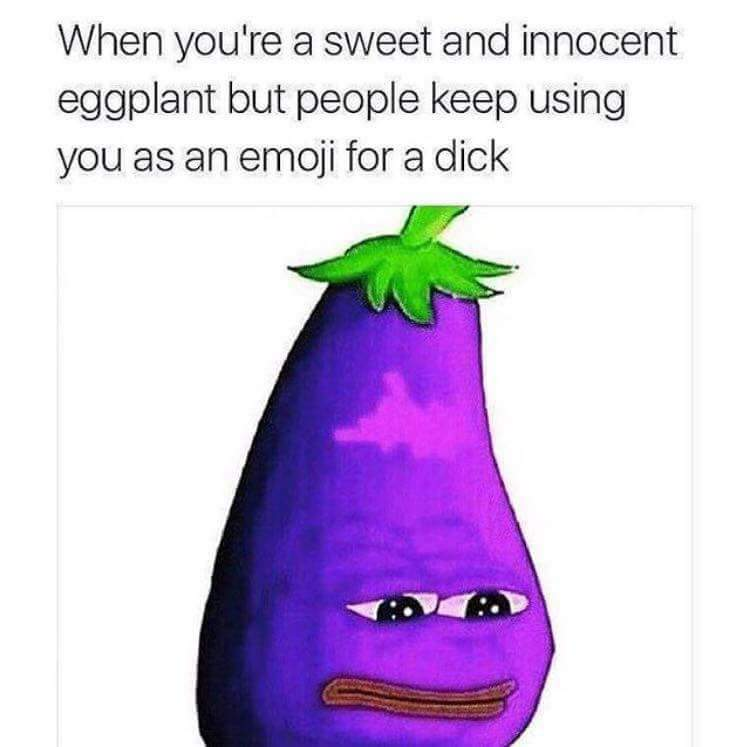 eggplant emoji meme meme image