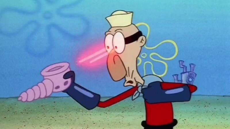 barnacle boy laser meme meme image