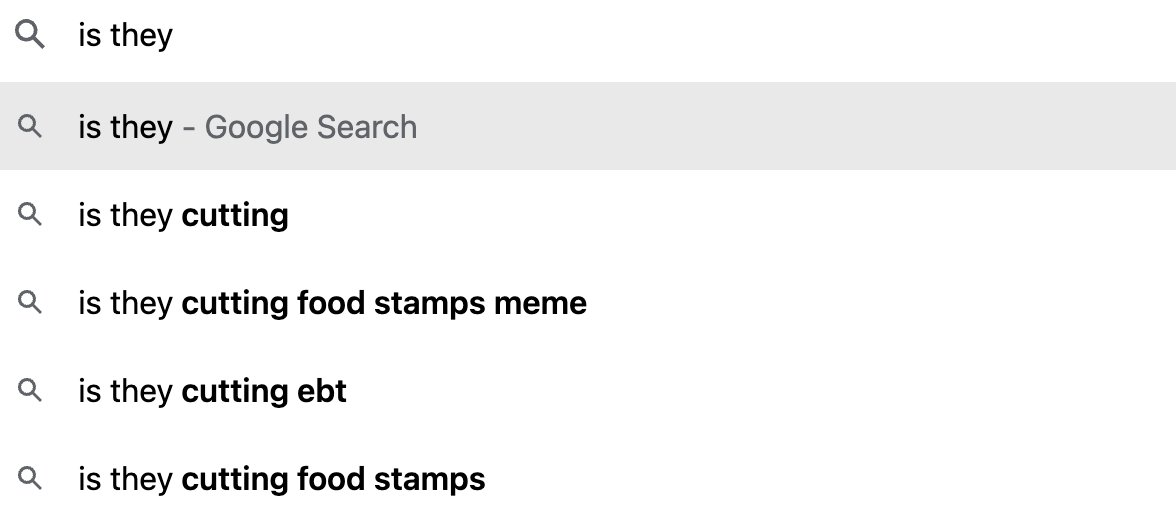 is they cutting food stamps meme meme image