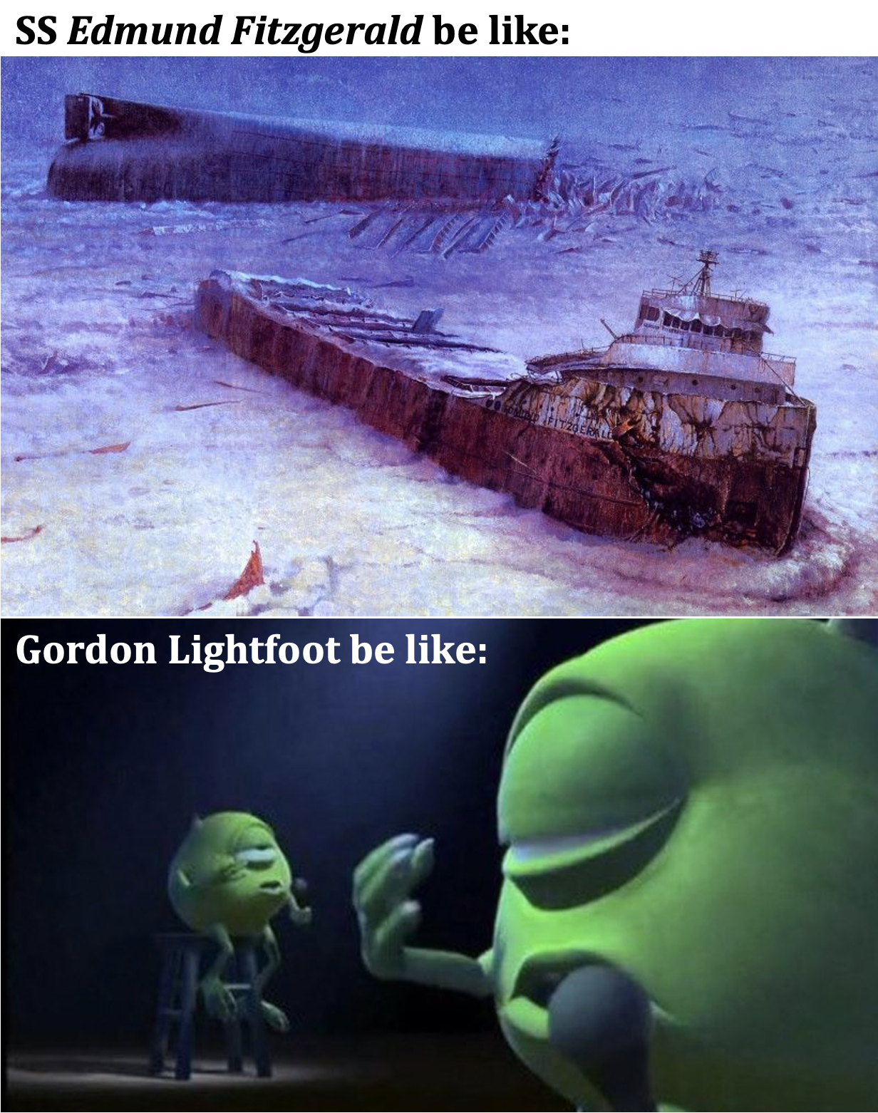 edmund fitzgerald meme meme image