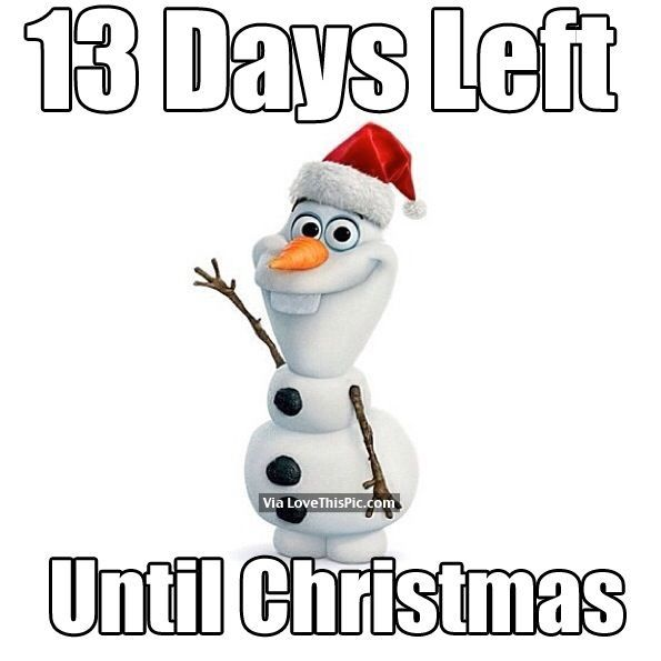 13 days until christmas meme meme image