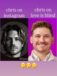 chris love is blind meme meme image