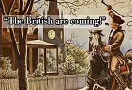 the british are coming meme meme image