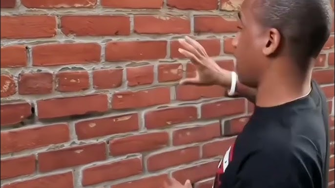 talking to a brick wall meme meme image