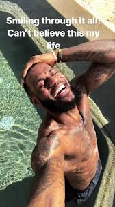 lebron happy meme meme image