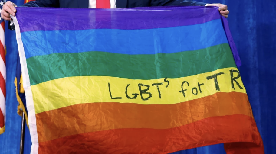 trump gay meme image