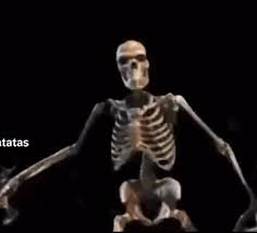 screaming skeleton meme meme image