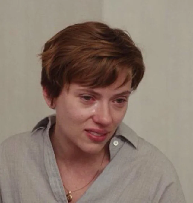 scarlett johansson meme crying meme image