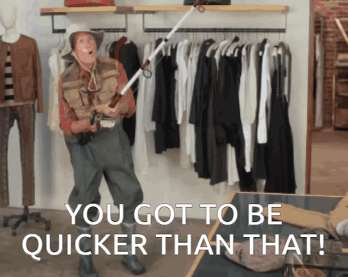 gotta be quicker than that meme meme image