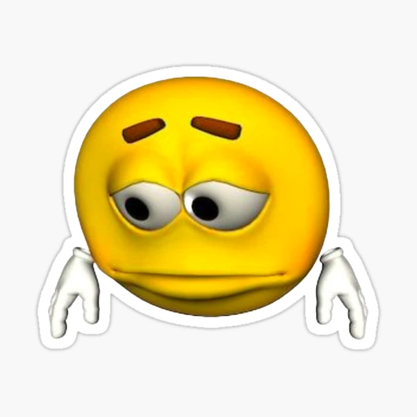 sad emoji meme meme image
