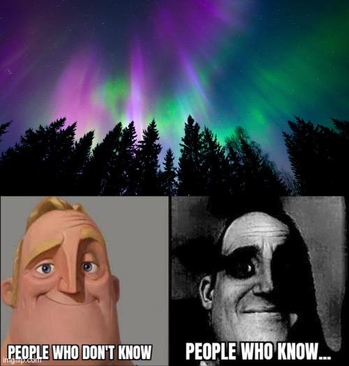 northern lights meme meme image