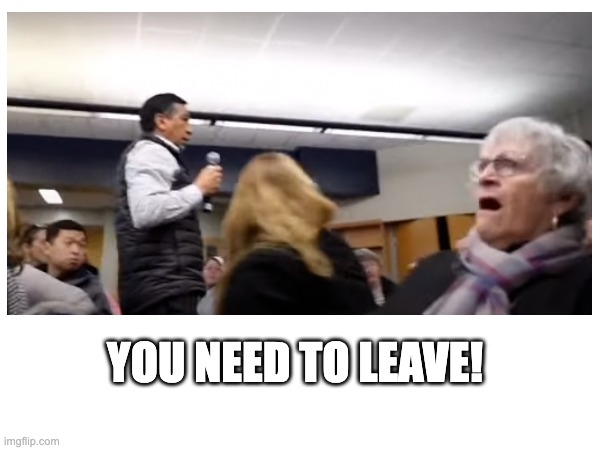 you need to leave meme meme image